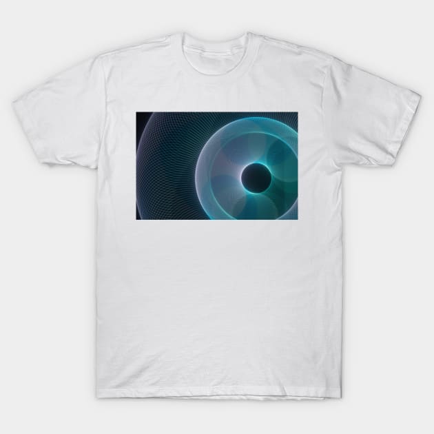 Circle pattern design T-Shirt by mooonthemoon